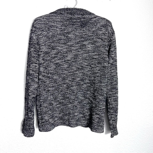 Vintage Diesel Marled Knit Cardigan Wool and Linen Blend Size Small - Picture 4 of 7